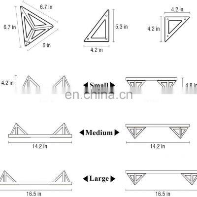 Metel Rack Torched Color Wall Mounted Shelf photo-4