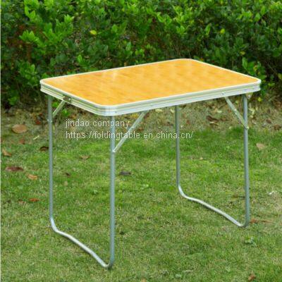Portable Folding Picnic Outdoor Table Metal Square Modern BBQ Mini Table photo-2