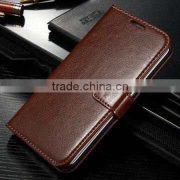 Luxury Leather For Samsung S6 Edge Wallet Case