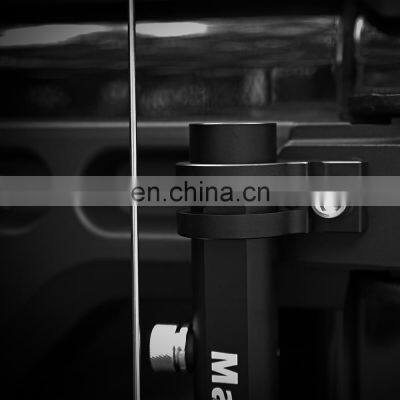Offroad Aluminum Flagpole Frame for Jeep Wrangler JK/JL 4x4 Car Parts Accessories Flagpole Bracket photo-5