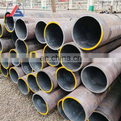 Lsaw 6 Meter Black Iron Steel Pipe q235 ss400 s235jr s235j2 4 Inch Steel Pipe Prices