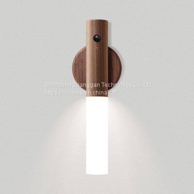 Motion Sensor Night Light Smart LED Sensing Distance 4M Hand-held Portable Stick Anywhere For Bedroom Hallway Stairway USB 1 order