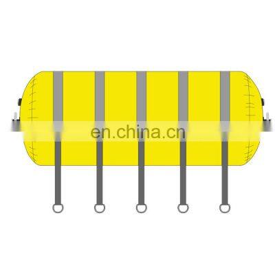 Durable PVC Coated Fabric Totally Enclosed Underwater pvc Lifting Pontoon 5 Ton For Rescue