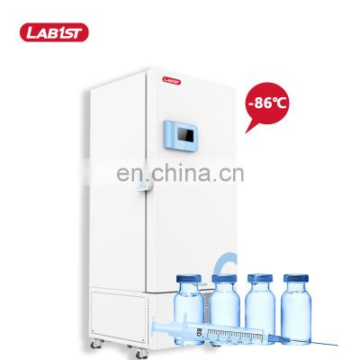 -86 Upright Large 50 100 200 Liter 500l Medical Blood Bank Vaccine Storage Refrigerator Ultra Low Temperature Deep Freezer