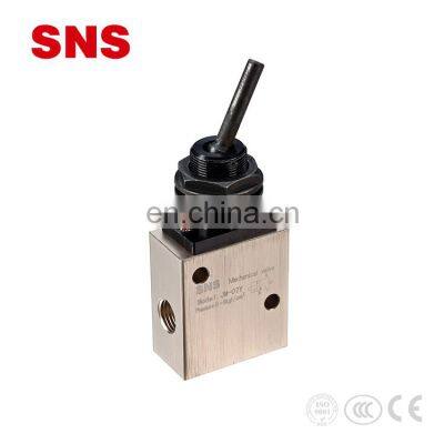 SNS Brand JM Series 3/2 Manual Directional Control Valve, Mechanical Control Valve, Pneumatic Air Control Valve photo-2