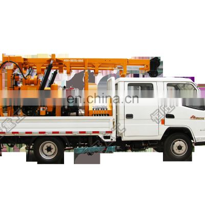 Hengwang truck-mounted hydraulic water drilling rig machine water well drilling rig for sale