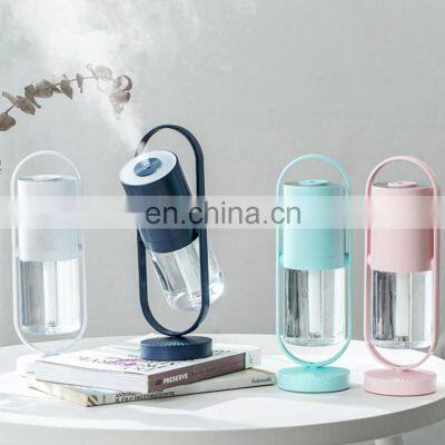 Amazon Top Portable 200ml Nebulizer Led Light Mini 200ml H2o Spray Mist Car Usb Ultrasonic Air Humidifiers With 7 Led Lights photo-5