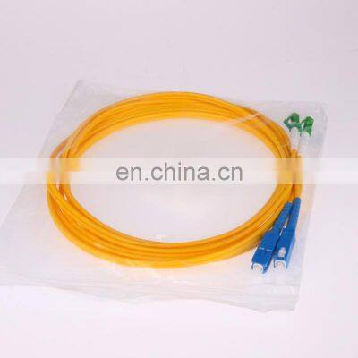 SC/UPC to LC/APC 3M 9/125um OS2 Duplex Singlemode Dual Fiber Optic Patch Cord photo-2