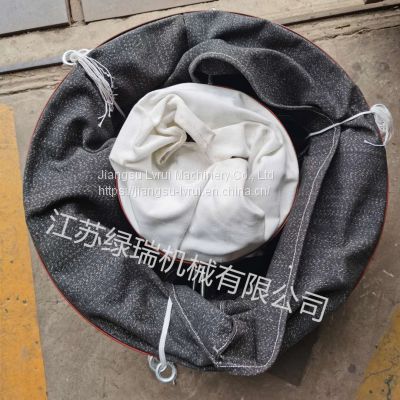 Cement bulk machine telescopic cloth bag three rope integrated cloth cover industrial canvas material dn300/600