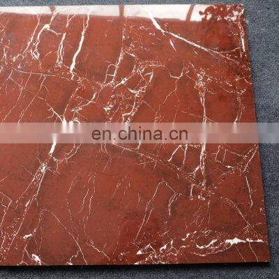 HS650GN Bright Colored Red Porcelain Ceramic Floor Tiles photo-2