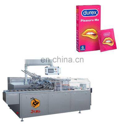 High Integration Automatic Cosmetic Condom Small Box Packing Cartoning Machine