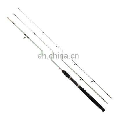 Byloo Wholesale spot solid glass fiber fishing rod 2 section solid transparent rod  jiangxi fishing rod