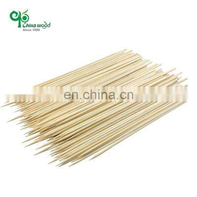 Professional Custom Printed Food Grade Bbq Sticks Eco - Friendly Bamboo Barbeque Skewers photo-5