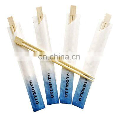 Wholesale  Disposable Bamboo Cooking Chopsticks with Paper Cover