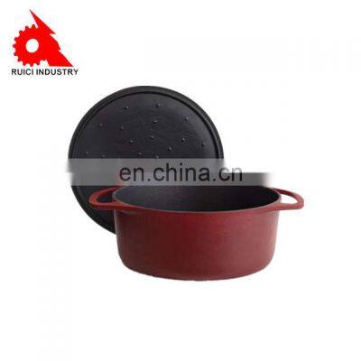 China Supplier Custom Cast Iron Enamel Cooking Pot photo-5