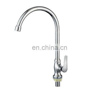 Rapsel High Quality Copper Chrome Single Cold Kitchen Tap