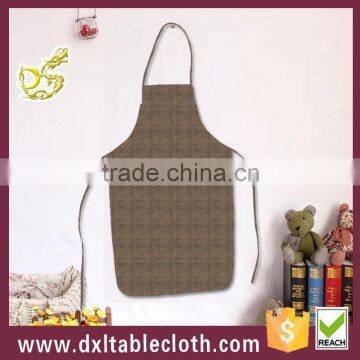 Plastic disposable safety clothing bib style cooking apron