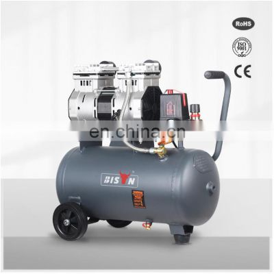 Bison China High Pressure Wholesale Price Pet Silent Oilfree Dental Air Compressor