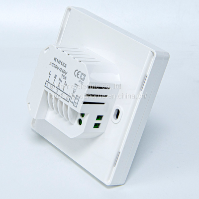 High Power 25A Electric Floor Heating Temperature Controller Wall Mounted Boiler Water Floor Heating Temperature Controller With Linkage photo-4