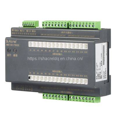 Acrel AMC100-FDK30 DC multi channels din rail power meter used in  data centre/array cabinet/IDC 1 channel RS485 communication