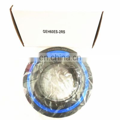 High quality 60*105*63mm GEH60ES-2RS bearing GEH60ES sealed Spherical Plain Bearing GEH60ES-2RS