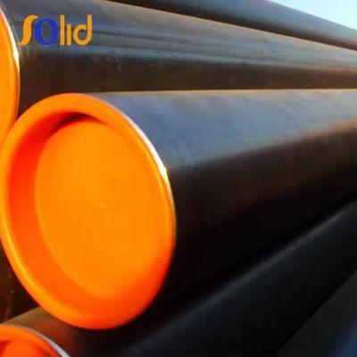 API 5L / ASTM A106 Gr. B / A53 Gr. B Sch40 Sch80Carbon Black Seamless Steel Pipe Price for Sale