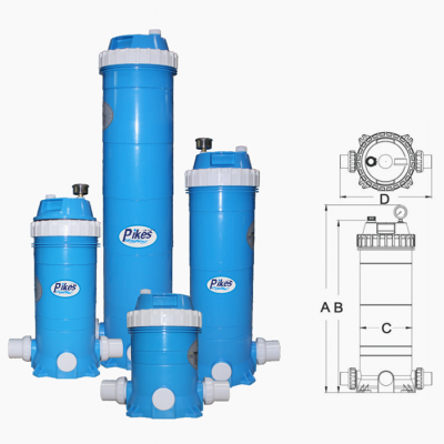 Popular Swimming Piscina Pool Equipment Filter Cartridge Water Filter System Fibreglass Sand Filters for Outdoor Use