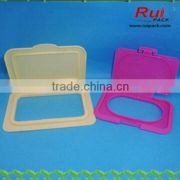 Baby plastic PP wet wipe lid,wholesale good price wet wipe cap