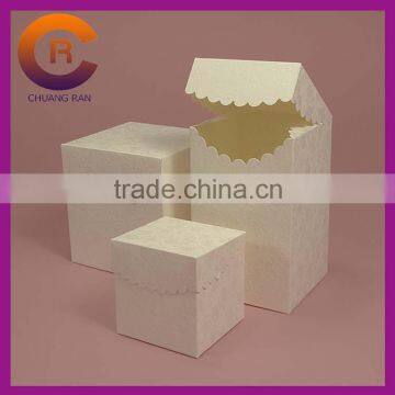 300g white card art paper custom playing card box