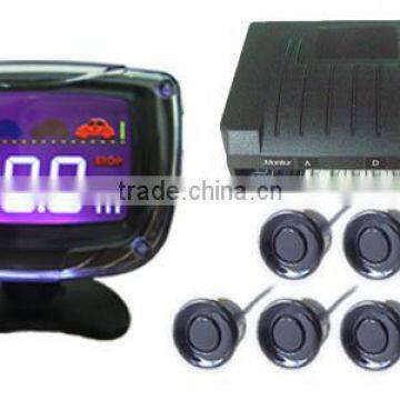 6 sensor LCD parking sensor,rear view system