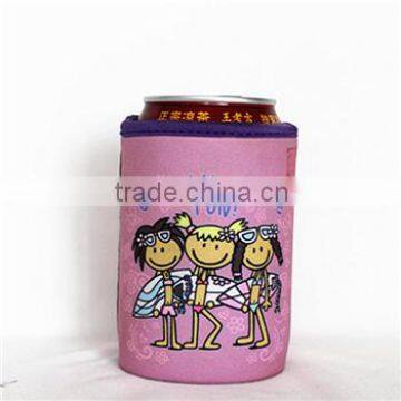 lovely design can cooler, foldable bottom, pub use for promotion