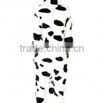 Beautiful Girl's Fancy Dot Cow Onesies Sex Sleepwear Hot Sexy Girl Image photo-3
