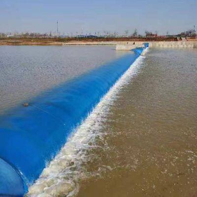 Lightweight Inflatable Rubber Dam With Polyester Reinforcement for Industrial Water Retention