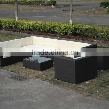 Modern design nice garden treasures outdoor furniture plastic sofa best sofa set