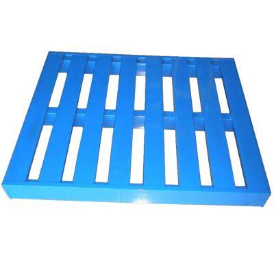 Stackable Steel Pallets Space Saving Metal Pallet for Industrial Warehouse Management
