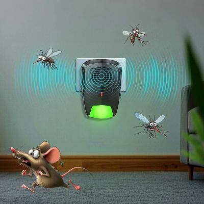 Ultrasonic Pest Repeller With Night Light AN-A836