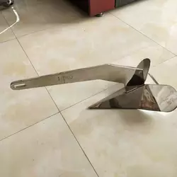 Boat 316 Stainless Steel Marine Grade Delta-Style Anchor Heavy Duty Triangular Anchor Wing Style Triangle Anchor photo-2