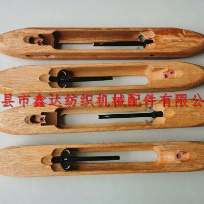 Wooden Shuttle With Pulley For Hand Loom Textile Accessories photo-2