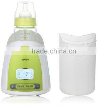 Baby bottle warmer with LCD