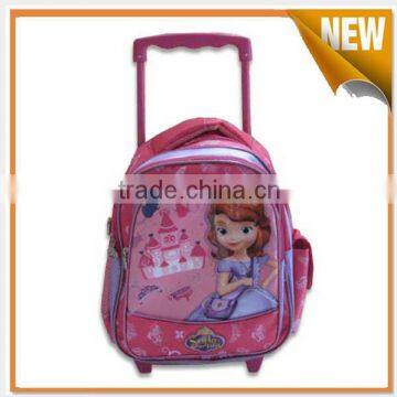 Kids colorful wheeled luggage