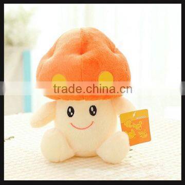 stuffed mushroom plush toy cute vegetable toy