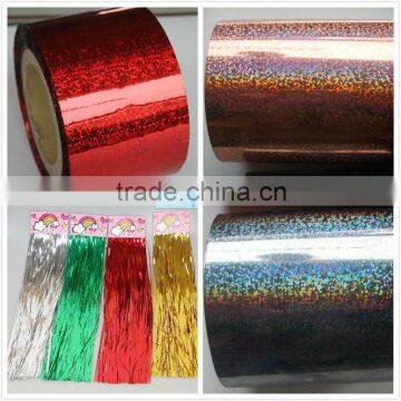 PET/PVC Metallized Holographic Film