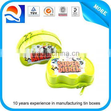 Cartoon printed CD tin box