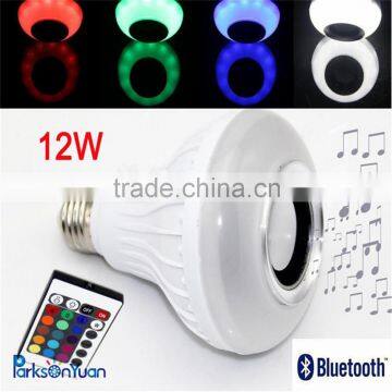 RGB Lamp with Bluetooth Speaker E27 Bluetooth Control Smart Music Audio Speaker Lamp