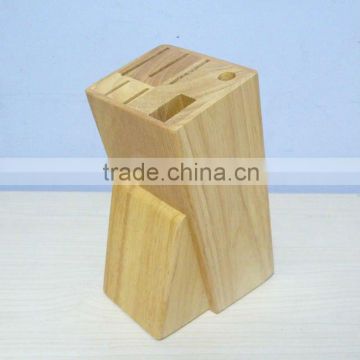 15 CM Rubber Wood Knife Block