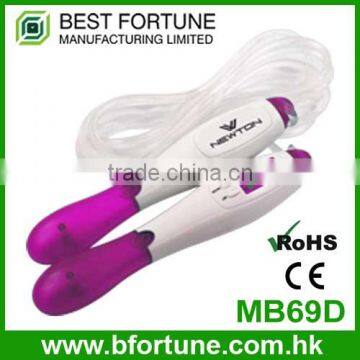MB69D_PU Purple color LCD display Colorful Children digital pvc jump rope