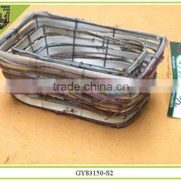 Handmade Weaving basket/ weaving willow baskets