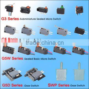 Small Simulater Roller Lever Micro Switch With PCB Terminal photo-3