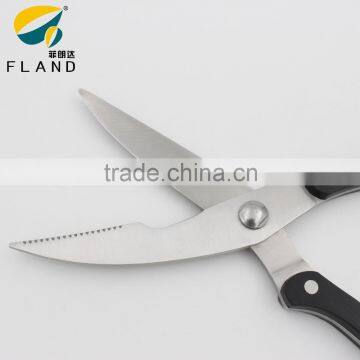 Factory Supply Sharp Made of Stainless Steel and Pom Handle Chicken Bone Scissors photo-3