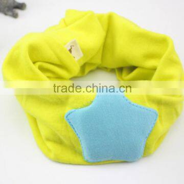 Wholesale Autumn Winter Newest Fashion Candy Color Star Pattern Kids Baby Infinity Scarf photo-6